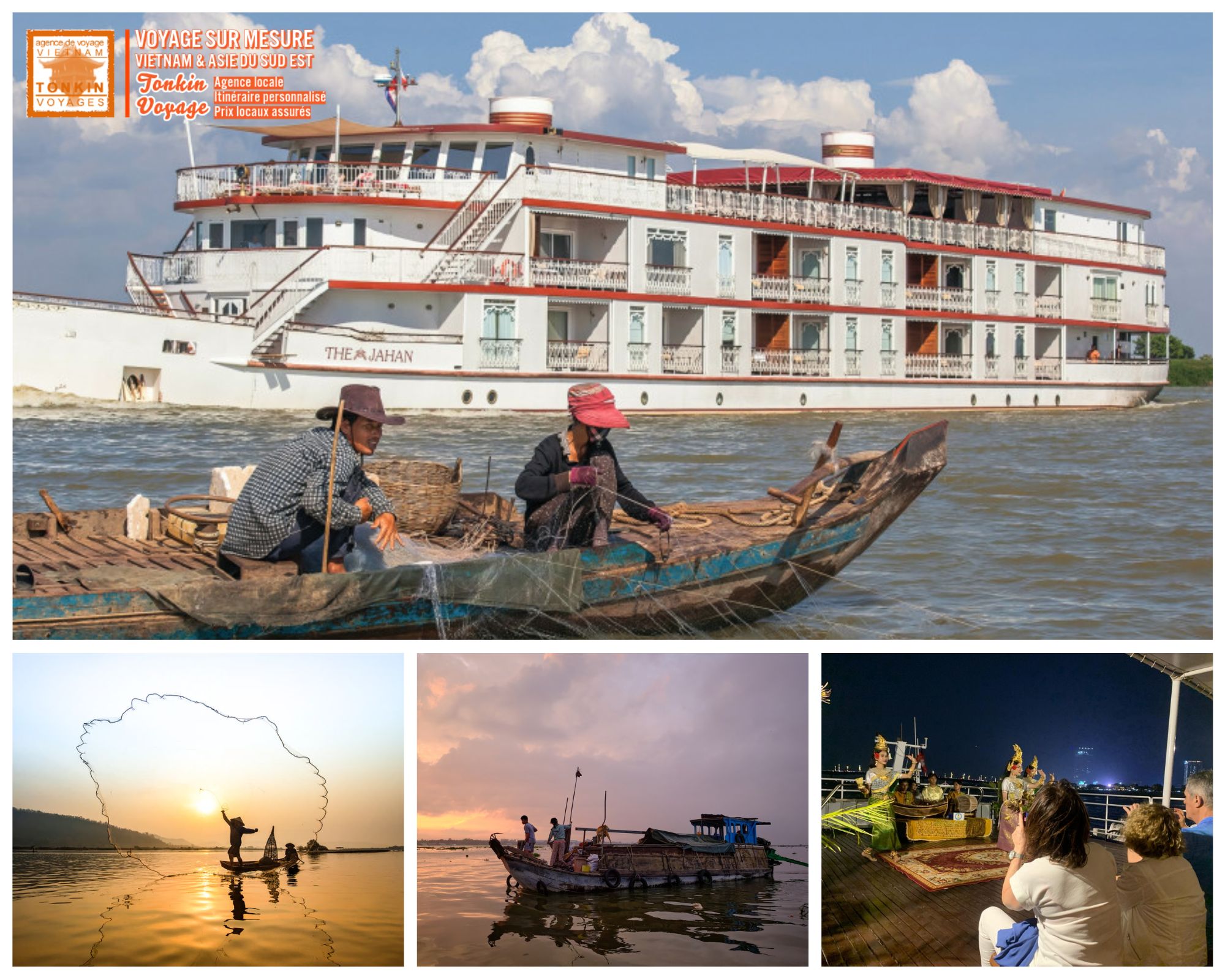 D&eacute;couvrez quelle croisi&egrave;re sur le M&eacute;kong choisir en 2027. Comparatif des meilleurs bateaux entre Vietnam et Cambodge s&eacute;lectionn&eacute;s par Tonkin Voyage.